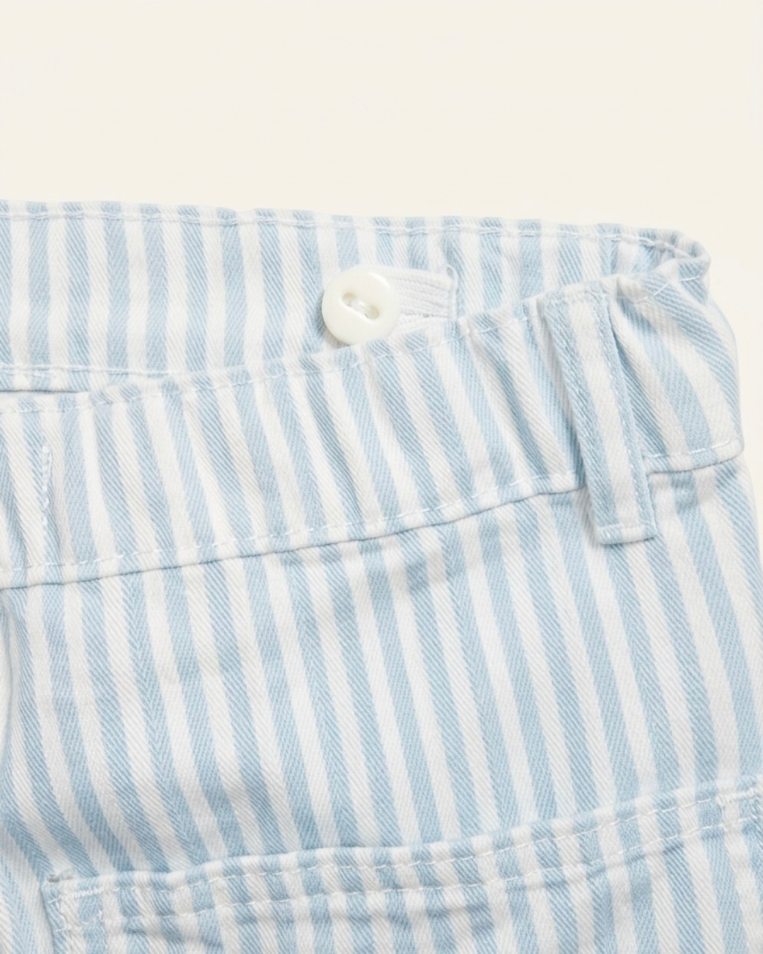 Baby Blue Striped Kids Pants