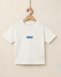 White Over Size Printed T-shirt